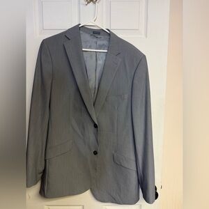 Madison Modern Fit Gray Men's Suit Jacket Sport Coat Size 44 Long NEW